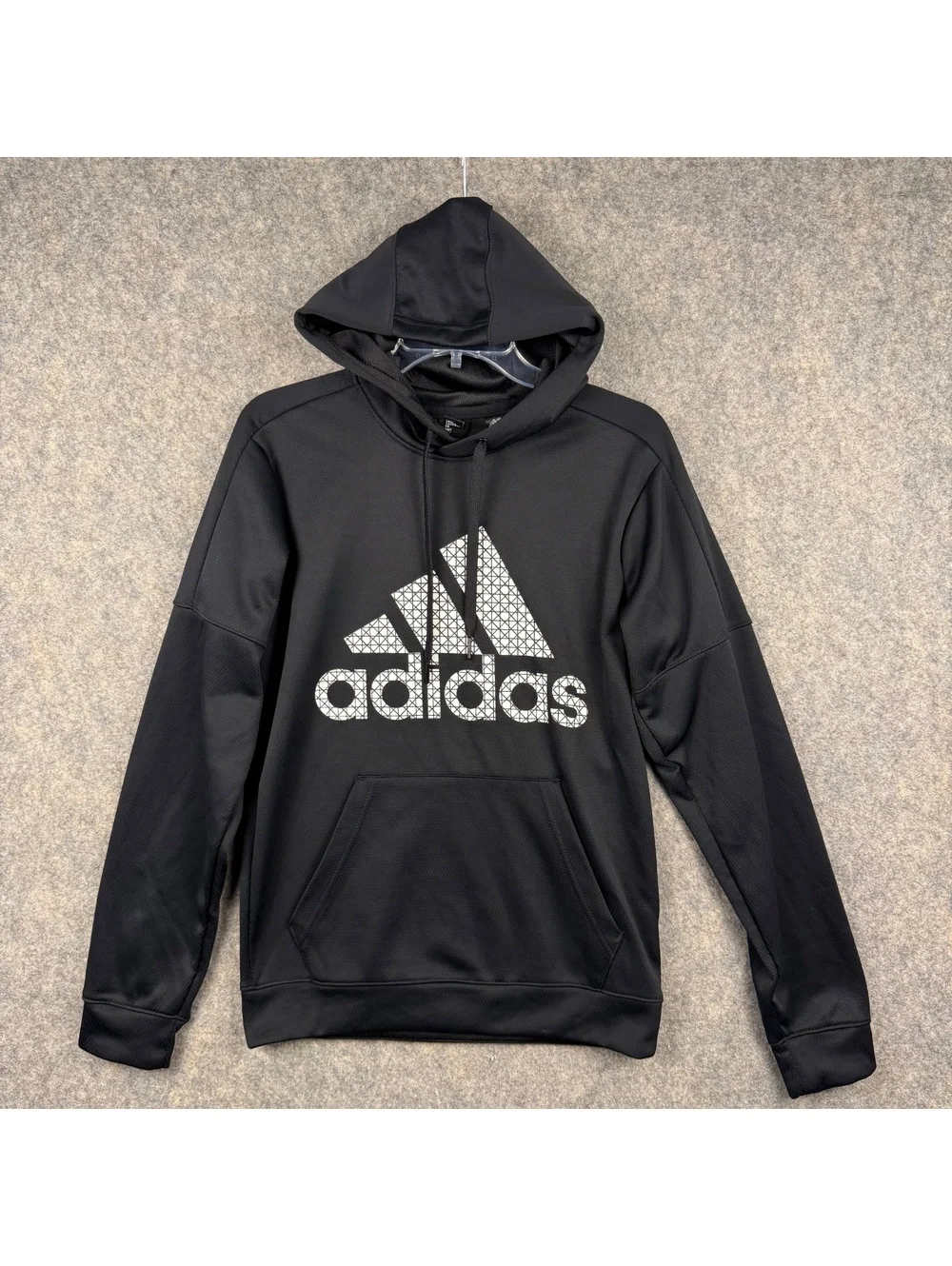 Adidas Climawarm Hoodie Black White Adult Men Women Size Small School 877
